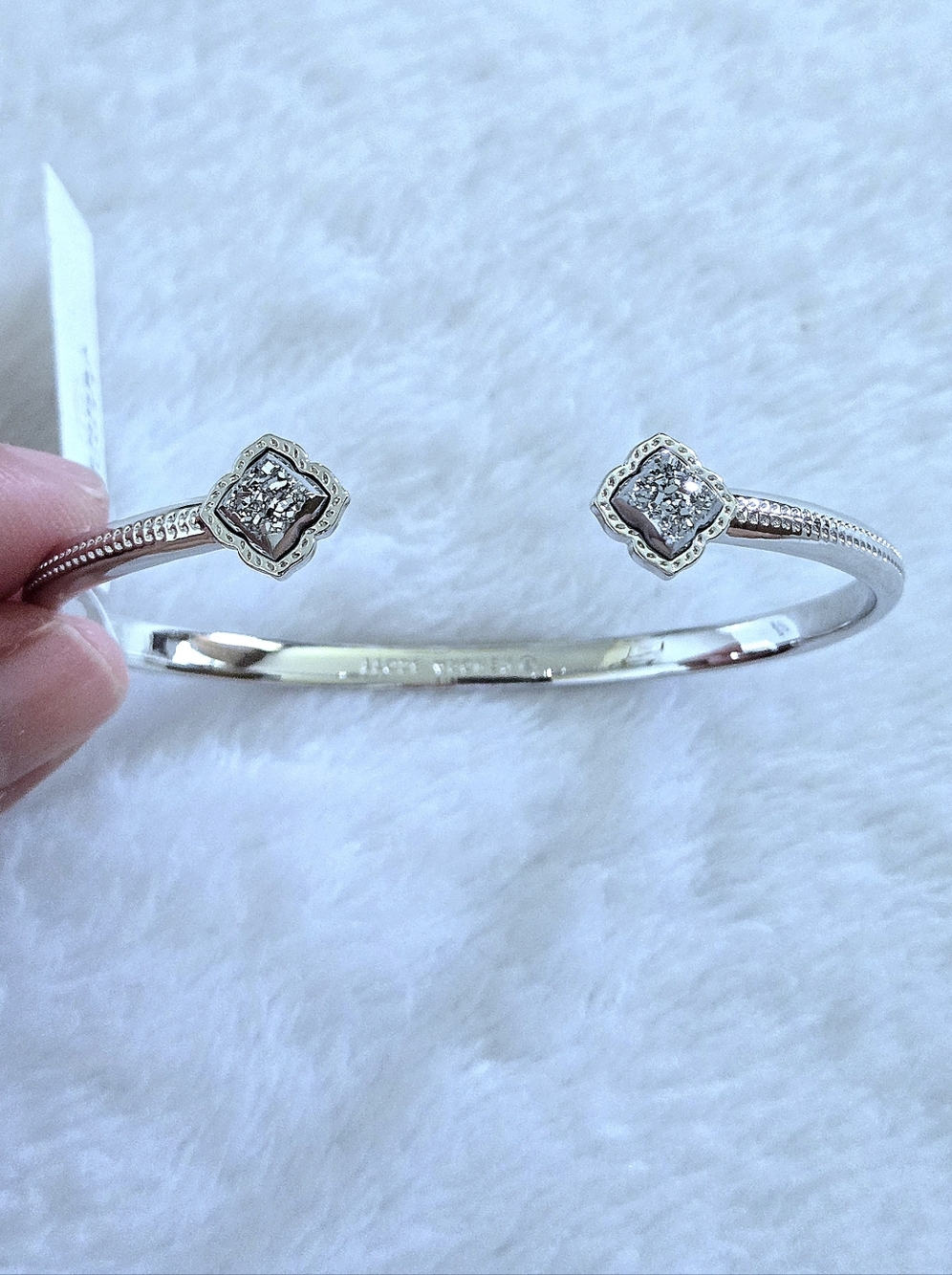 Kendra Scott Silver🤍 "Mallory" cuff bracelet - Picture 11 of 15